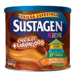 Sustagen Kids Chocolate + Caramelo Lata 380g